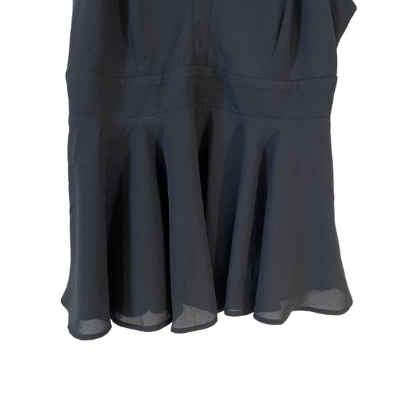 Express Womens Strappy VNeck Babydoll Cami Tank Top Black S Fairy Whimsigoth Y2K - Picture 4 of 10